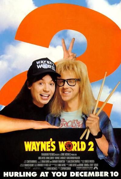 電影【反鬥智多星2/Wayne s World 2】1993年