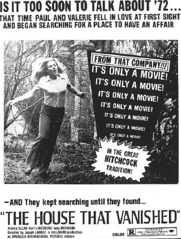 電影【消失的房子/The House That Vanished】1973年